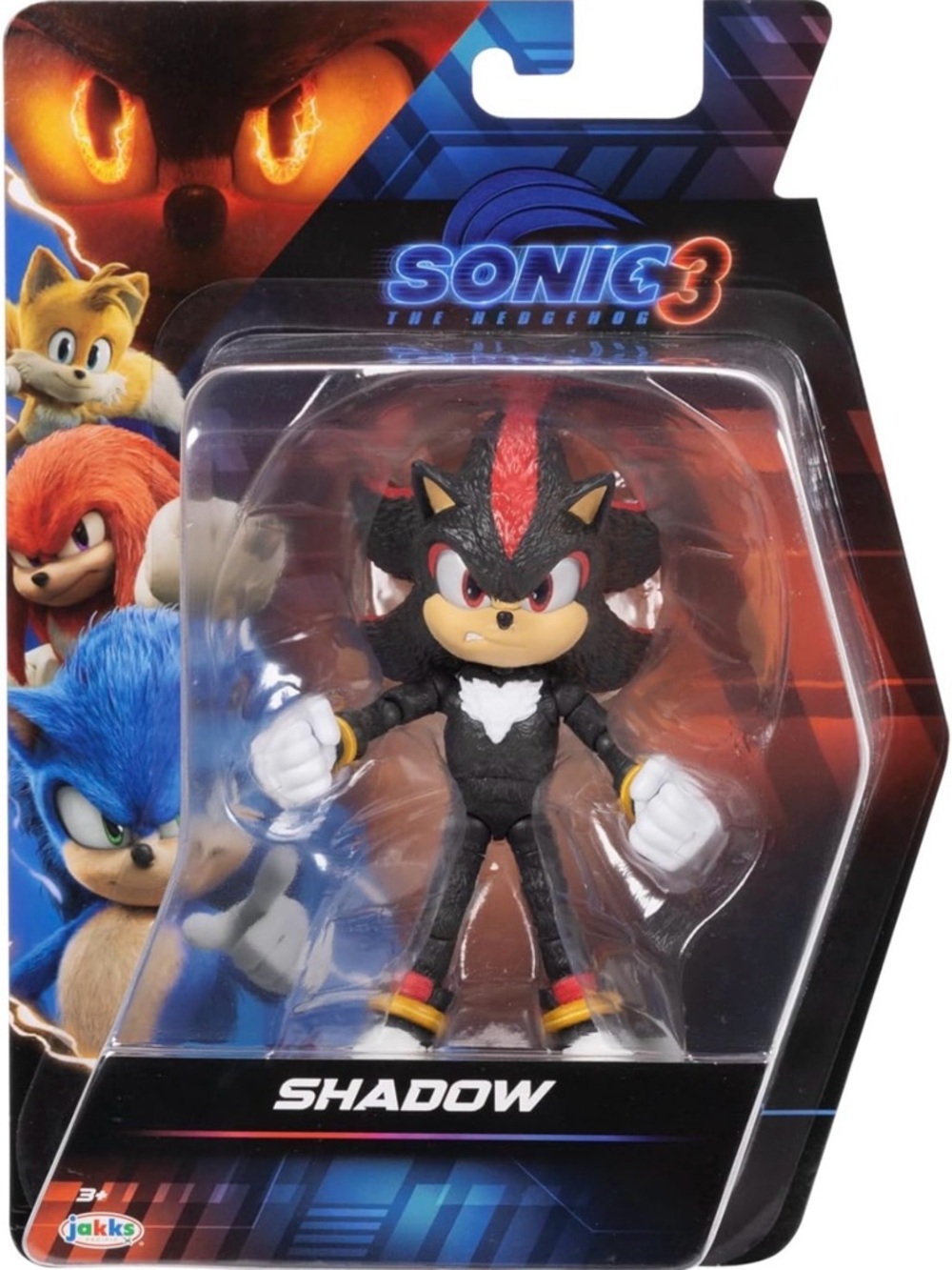 Sonic 3 Movie Action Figures 5-Inch Shadow Collector Toy Figure New